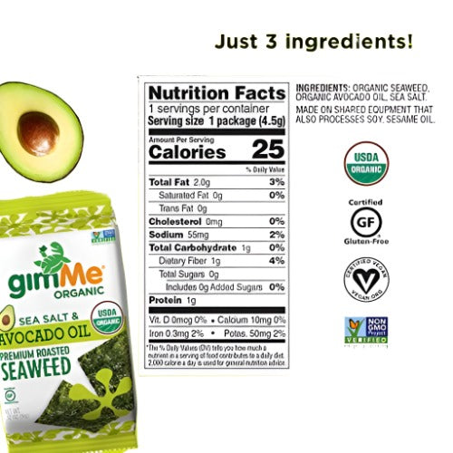 avocado oil seaweed