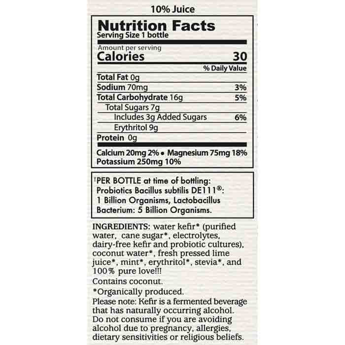 GT's - Agua De Kefir, 16oz | Multiple Flavors | Pack of 12