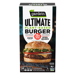 Gardein - Ultimate Plant-Based Burger, 24oz | Pack of 6