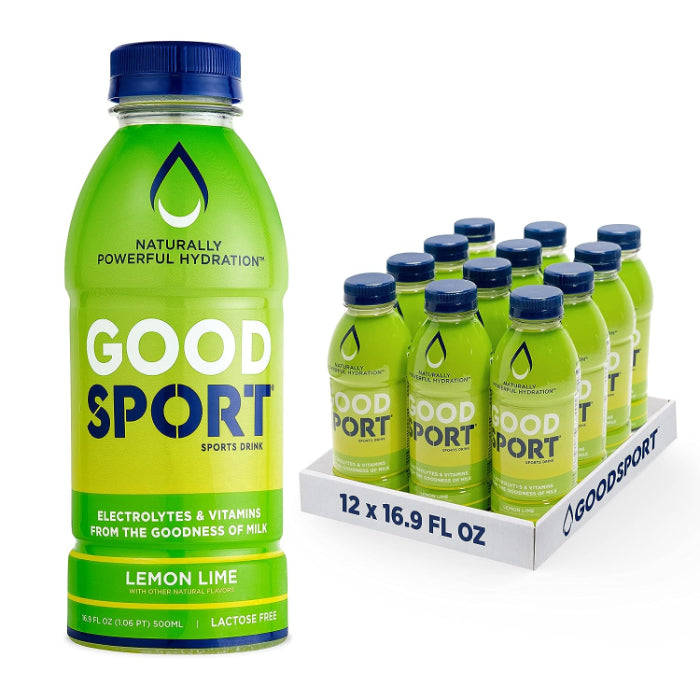 Goodsport - Sports Drink - Lemon Lime, 16.9fo (Pack of 12)