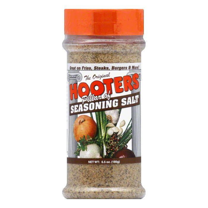 Hooters - Seasoning Salt Pillar 6.5 Oz - (Pack of 6) - Original, 6.5oz (Pack of 6)