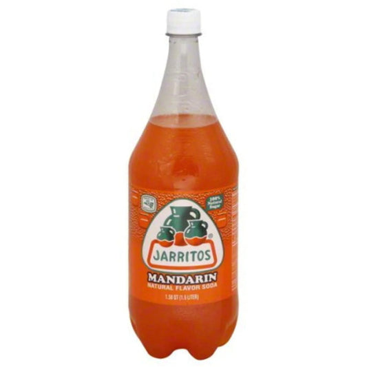 Jarritos - Soda - Mandarin, 1.5lt (Pack of 8)