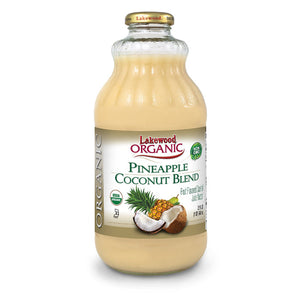Lakewood – Organic Pineapple Coconut Juice, 32 fl oz | Pack of 6