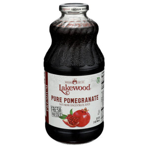 Lakewood – Pure Pomegranate Juice, 32 fl oz | Pack of 6