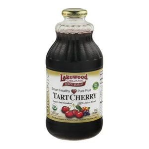 Lakewood – Organic Red Tart Cherry Juice, 32 oz | Pack of 6