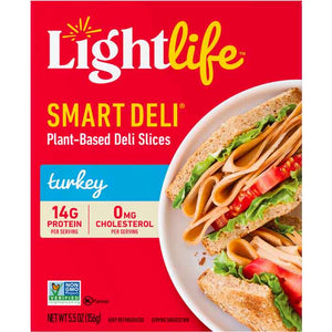 Lightlife - Smart Slice Turkey , 5.5oz | Pack of 8