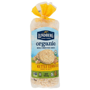 Lundberg - Rice Cakes Kettle Corn Sweet & Salty, 10 Oz