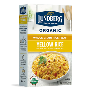 Lundberg - Wholegrain Yellow Organic Rice Mix, 6 Oz - Pack of 6