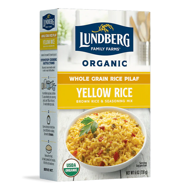 Lundberg - Wholegrain Yellow Organic Rice Mix, 6 Oz