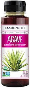 Made With - Organic Agave Nectar Amber, 11.75 oz | Pack of 6