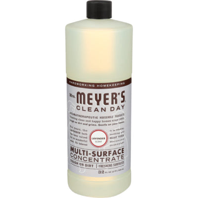Mrs Meyers Clea - Multi-Surface Cleaner - Lavender, 32oz (Pack of 6)