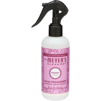 Mrs Meyers Clea - Room Refresher - Peony, 8oz (Pack of 6)