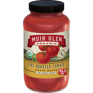 Muir Glen - Sauce Fire Roasted Tomato, 23.5 Oz | Pack of 12