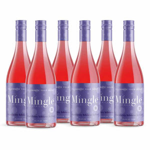 Mingle Mocktails - Mocktail Blackberry Hibiscus, 25.4fo | Pack of 6