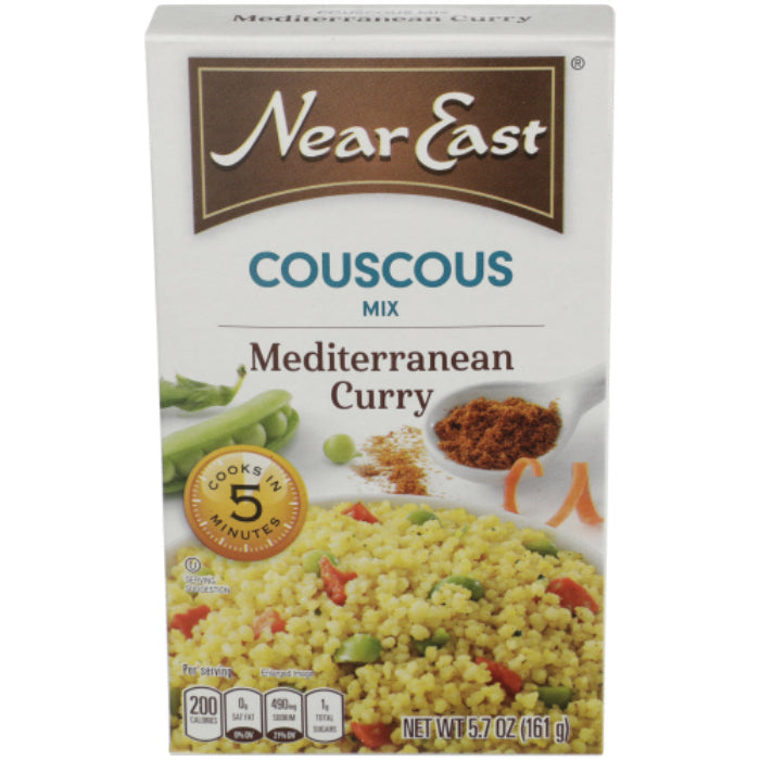 Near East - Mediterranean Curry Couscous, 5.7 oz | Pack of 12