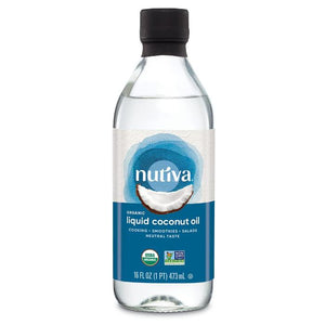 Nutiva - Liquid Coconut Oil, 16 fl oz | Pack of 6