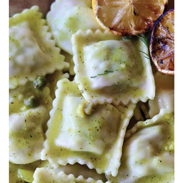 PAOW! - Plant-Based Chik'n, Cheese & Spinach Ravioli, 3lbs