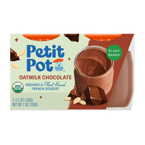 Petit Pot - Oatmilk Pudding Chocolate, 7oz | Pack of 4