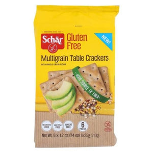 Schar - Crackers Multigrain, 7.4oz | Pack of 5