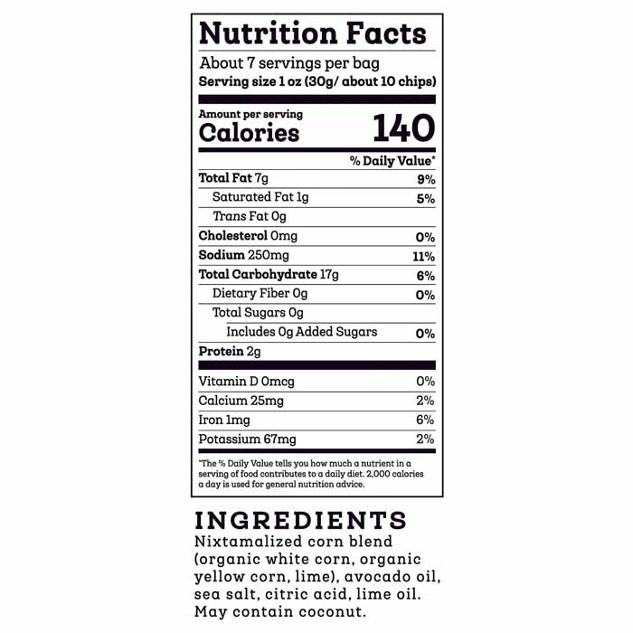 Siete - Maize Totopos Chips, 7.5oz | Multiple Flavors
