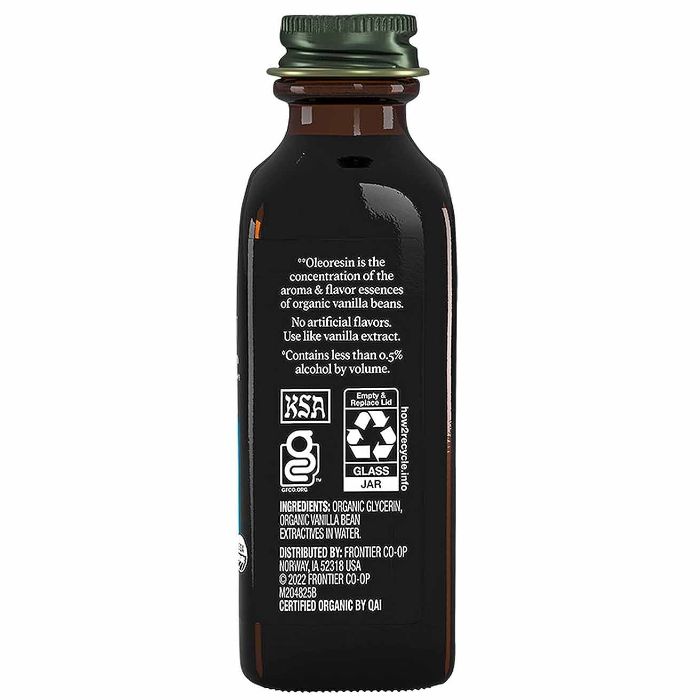 Simply Organic - Vanilla Flavor No Alcohol, 2 Oz | Pack of 6