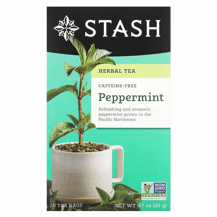 Stash – Peppermint Tea, 20 Bags | Pack of 6