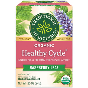 Traditional Medicinals – Healthy Cycle Tea, 16 Bags | Pack of 1