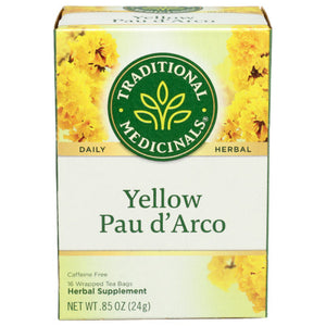 Traditional Medicinals – Pau d'Arco Tea, 16 Bags | Pack of 1