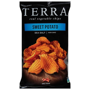 Terra Chips - Potato Chips - Exotic Sea Salt, 5oz (Pack of 12)