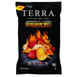Terra Chips - Chips - Screamin Hot, 5oz (Pack of 12)