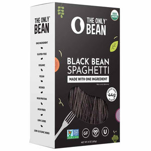 The Only Bean - Pasta Black Bean Spaghetti, 8oz | Pack of 6
