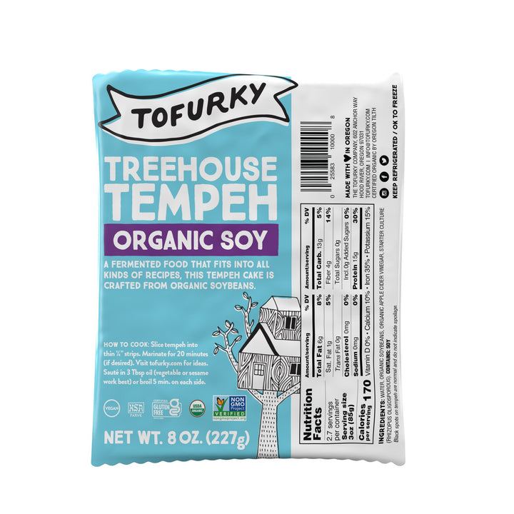 Tofurky - Treehouse Tempeh Original Soy Cake, 8oz 