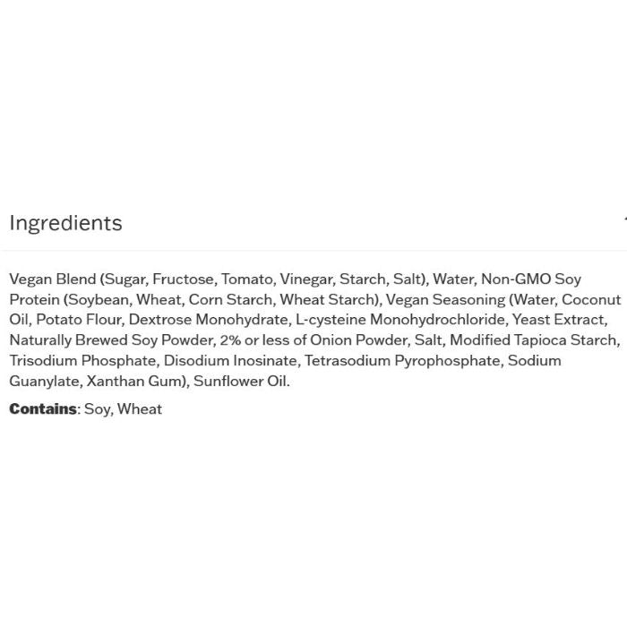 Unlimeat - Pulled Pork Original, 9.2oz - Back
