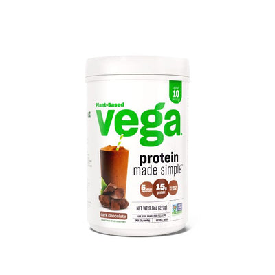 Vega - Protein - Dark Chocolate, 9.6oz (Pack of 3)