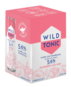 Wild Tonic – Seasonal Kombucha (Botanical), 12 fl oz | Pack of 12