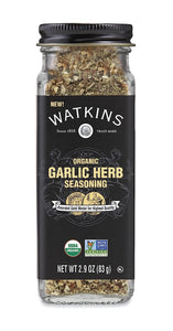 Watkins Spice Garlic Herb Organic 2.9 Oz - Pack Of 3