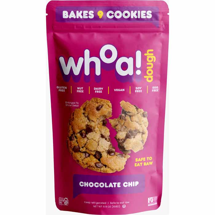 Whoa Dough, a Line of Plant Based, Gluten Free & Vegan Cookie Dough Bars,  To Launch New 4-Packs at Natural Products Expo West - Food Industry  Executive