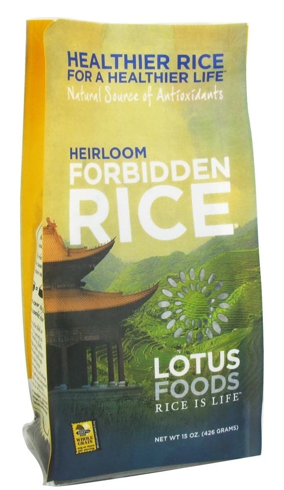 Lotus Foods Rice Forbidden Heirloom 15 Oz
| Pack of 6 - PlantX US