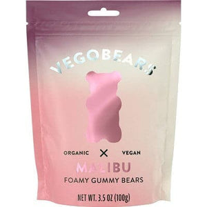 Vegobears - Gummy Bear Cherry Raspbry, 3.5oz | Pack of 10