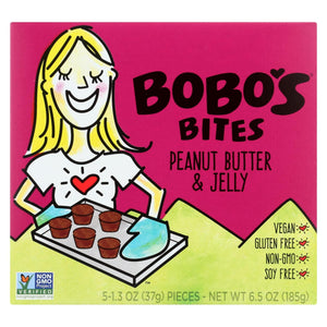 Bobo's Stuff'd Bites Peanut Butter and Jelly - 1.3 Oz
 | Pack of 6