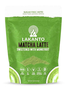 Lakanto – Sugar-Free Matcha Drink Mix, 10 oz | Pack of 8