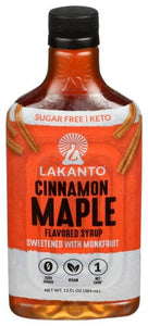 Lakanto, Cinnamon Maple Flavored Syrup, 13 oz
| Pack of 8