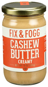 Fix & Fogg - Cashew Butter, 10oz

 | Pack of 6