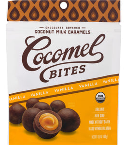 Cocomels Chocolate Vanilla Caramel Bites, 3.5 oz
 | Pack of 6