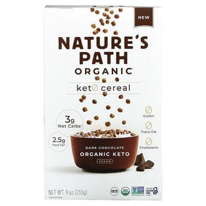 Nature's Path, Organic Keto Cereal, Dark Chocolate, 9 Oz
| Pack of 12