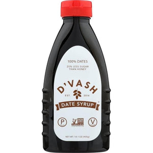 DVASH ORGANICS - Date Nectar Squeeze Bottle, 14.1 oz
 | Pack of 12