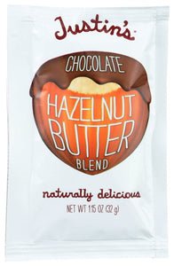 Justin's - Chocolate Hazelnut Butter Squeeze, 1.15oz
 | Pack of 10