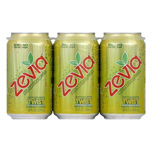 Zevia 35589 Natural Twist Diet Soda, 6/12 Oz.
 | Pack of 4