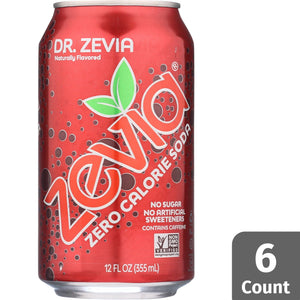 Zevia Zero Calorie Soda Dr. Zeiva - 6 PK
 | Pack of 4