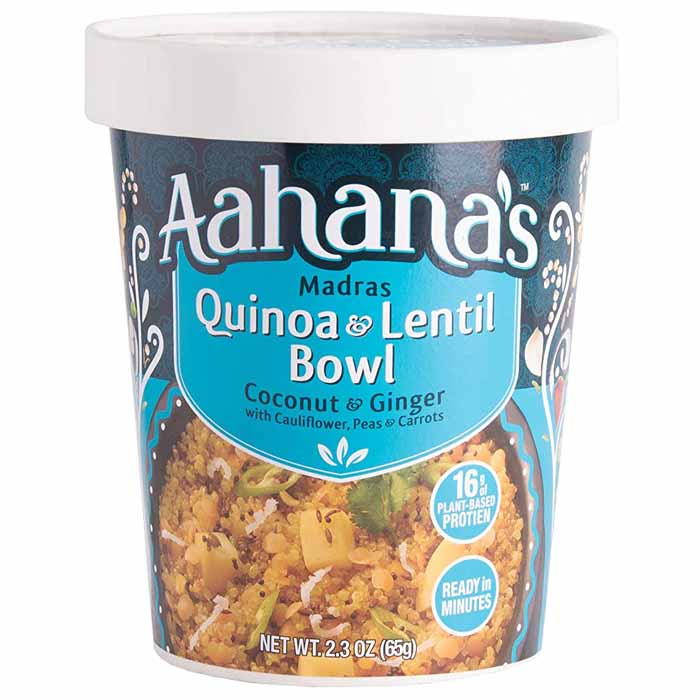 Aahana's Madras Quinoa & Lentil Bowl, 2.3oz
